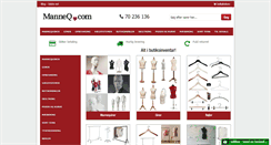 Desktop Screenshot of manneq.com